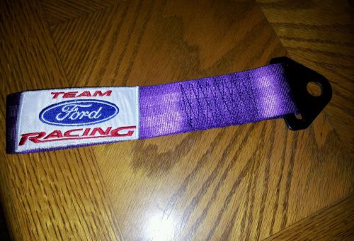 Ford racing tow strap - mustang fox body cougar thunderbird capri escort probe