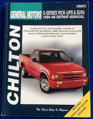 Chilton 1994-1999 s-series pick-ups &amp; suvs repair manual