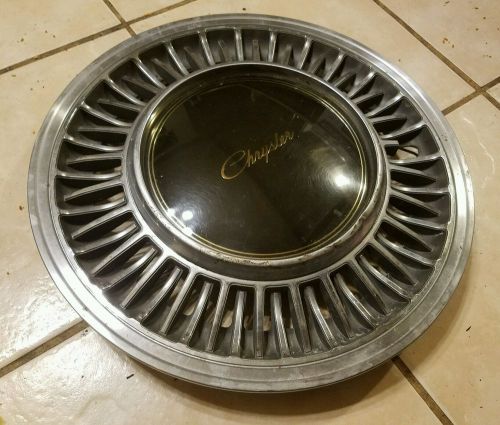 Rare oem 1988-89 chrysler new yorker spoked 14&#034; hubcap wheel cover p/n 4284610