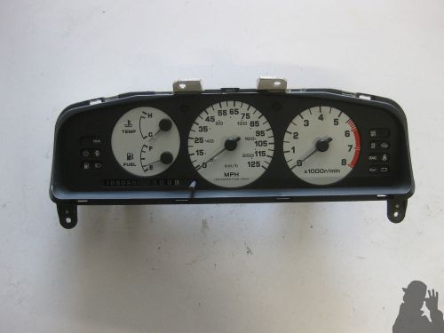 1992 1993 1994 nissan maxima *105,026 miles* instrument cluster *white gauges*