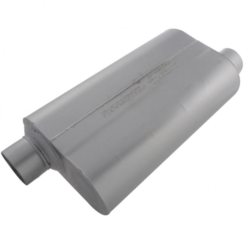 Flowmaster 50 h.d. muffler 409s - 3.00 offset in / 3.00 offset out - moderate