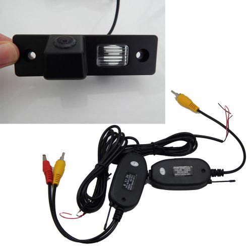 Wireless car backup rear view reverse camera for chevrolet aveo captiva epica