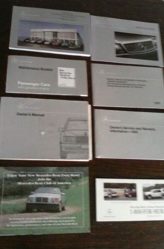 Mercedes benz booklets