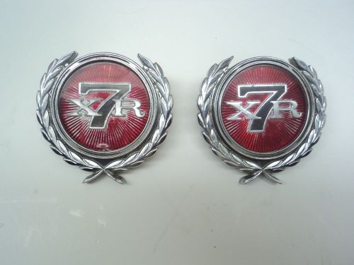 Oem 1971 1972 1973 mercury cougar xr7 c pillar emblems