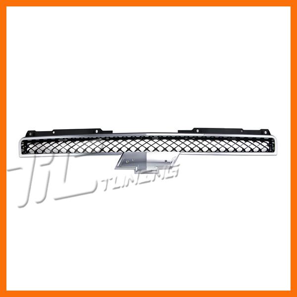 07-11 chevy avalanche tahoe suburban upper front plastic grille unit