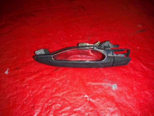 Mercedes benz 97 s500 left rear door handle black and chrome