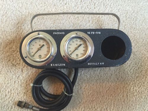 U s gauge pressure gauge packard pu-300 k r wilson hot rod race car us gauge