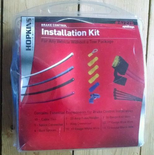 New sealed hopkins towing solutions trailer brake control installation kit 47275