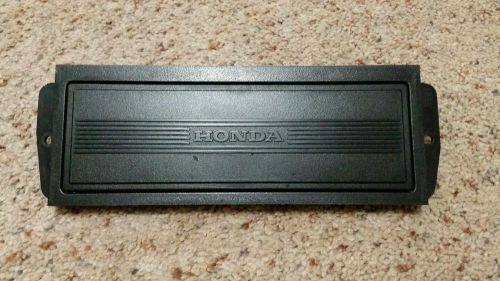 88-91 honda crx civic rare single din radio block off plate (no reserve)