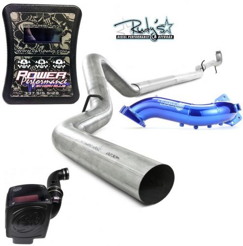 Ppei efi live intake egr dpf delete 5&#034; exhaust 11-12 gm 6.6l duramax diesel s&amp;b