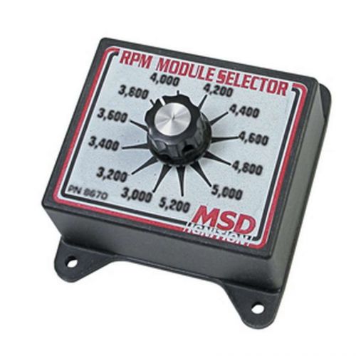 Msd rpm module selectors p/n 8670 imca drag msd mallory nhra