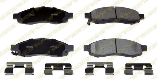 Monroe gx1015 brake pad or shoe, front-monroe prosolution ceramic brake pad