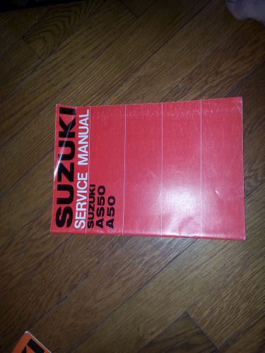 1969 suzuki as50 /a50 motorcycle service manual