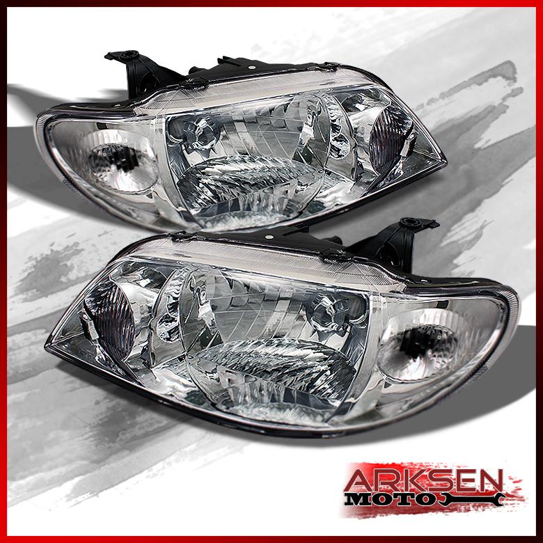 01-03 mazda protege mp3 4dr sedan jdm clear headlights lights lamps left+right