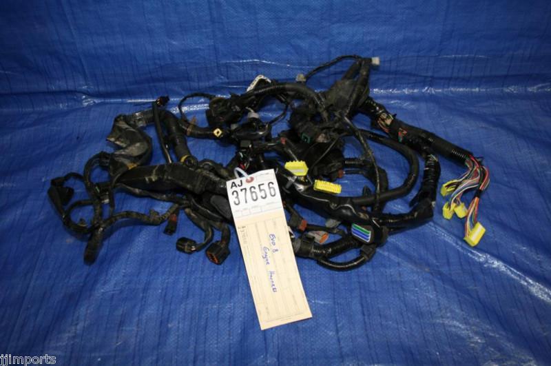 2005 05 lancer evolution 8 gsr oem engine wire harness evo8 4g63 ct9a 8541a110