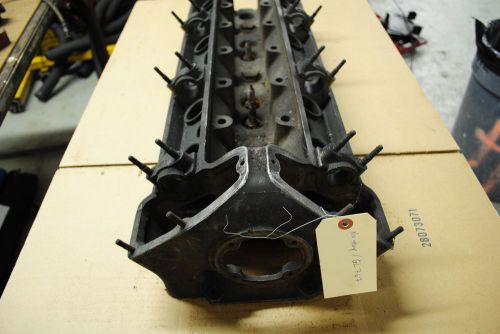 Jaguar cylinder head no stamp vintage motor engine