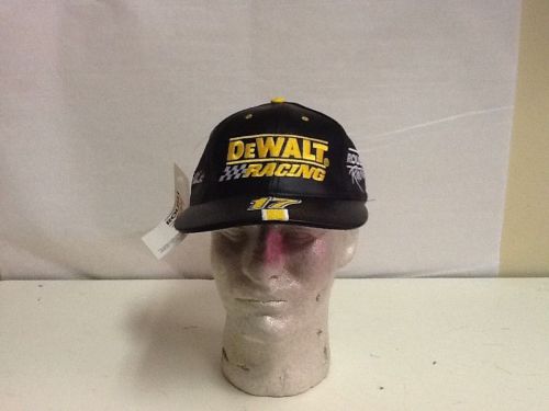 New leather embroidered dewalt #17 nascar  ball cap