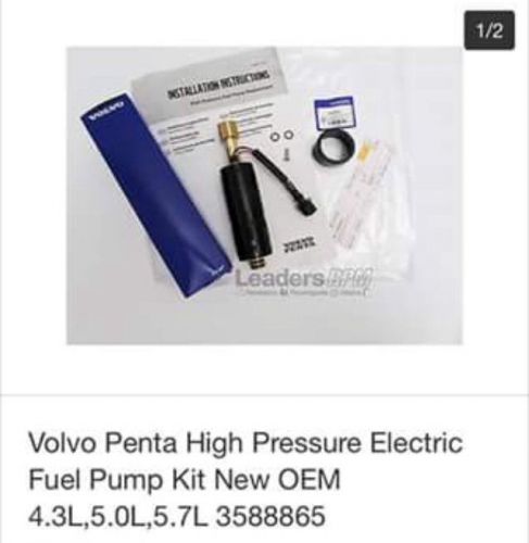 Volvo penta high pressure electric fuel pump