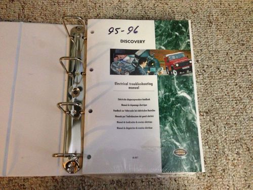 1995-1996 land rover discovery electrical wiring manual 3.9l 4.0l v8 tdi diesel