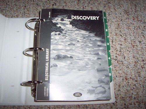 1999-2002 land rover discovery ii electrical wiring manual 4.0 td5 diesel 00 01