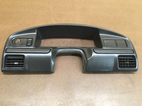 92-96 ford f-150 &amp; bronco 97- f250 350 dash speedometer bezel oem super nice!