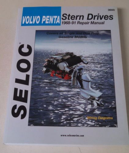 Vovlo penta stern drives 1968-91 repair manual  single and duo props