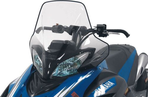 Powermadd 15640 windshield 18.5in. - clear/black fade