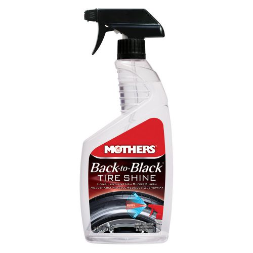 Mothers back-to-black tire shine - 24oz -06924