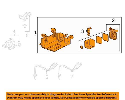 Chevrolet gm oem 12-15 captiva sport-vapor canister 23156463