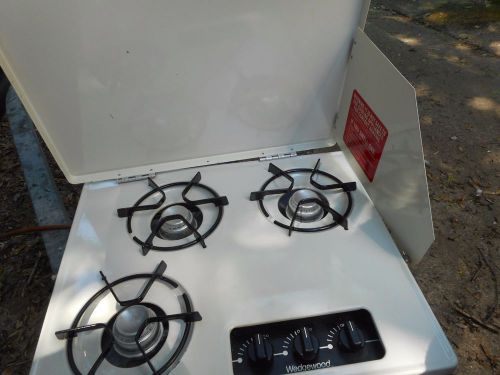 Modernaire vintage 3 burner propane stove/oven combo for camper