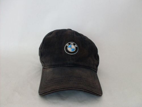 Official distressed bmw velcro adjustable hat one size fits all