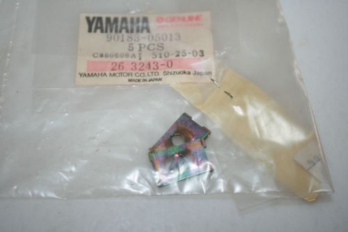 Yamaha nos snowmobile bumper spring nut br250 vmax540 ytm200  2 pcs.