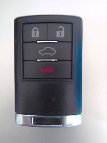 Cadillac d3100066-oc 4btn factory oem key fob keyless entry remote alarm replace