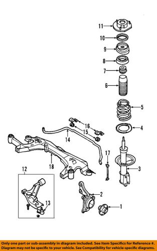 Suzuki oem 04-06 verona stabilizer sway bar-front-stabilizer sway bar 4231186z00