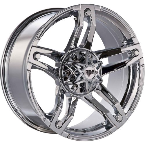 18x9 chrome trek rd03 5x5.5 -12 rims open country rt 35x12.5x18 tires