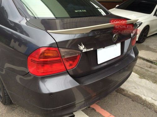 Unpainted bmw 06~11 e90 3-series sedan high kick performance type trunk spoiler◎