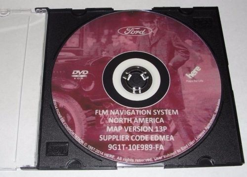 2015 latest ford lincoin mercury navigation dvd map update 13p 2006-2009