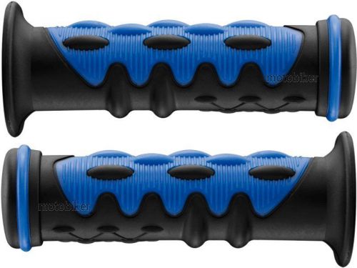 Yamaha atv big bear breeze bruin kodiak timberwolf blue knobby gel bar grips