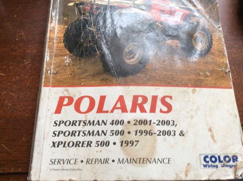 Clymer manual polaris m365-2 sportsman 400 500 xplorer 1996-2003