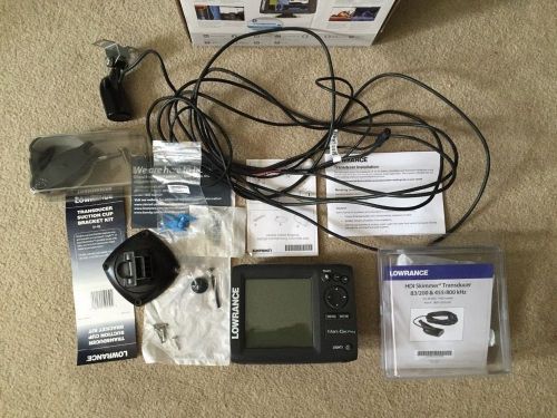 Lowrance 5 1/4&#034; x 6 3/4&#034; mark 5x-pro fish finder marine boat