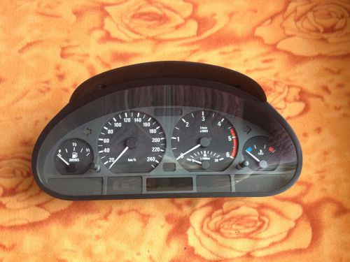 Bmw 3 series e46 320d diesel instrument cluster speedometer km/h 6211 6 906 890