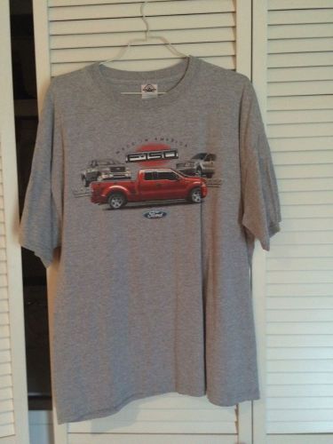 Mens ford f150 gray t-shirt size large delta apparel - price reduced