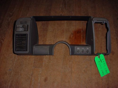 1994 chevy astro van digital dash instrument cluster bezel trim