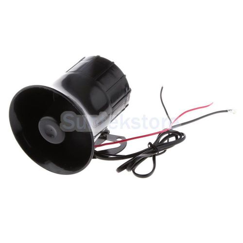 50w car truck electric air horn siren speaker 6 sound tone super loud 150db