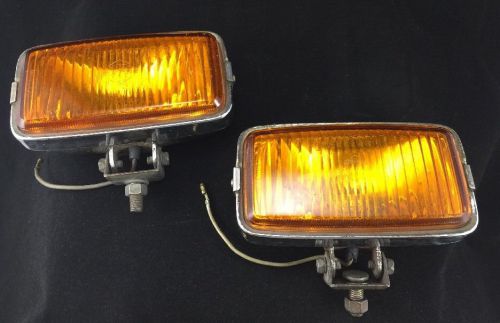 Vintage chieftain amber halogen. fog lights