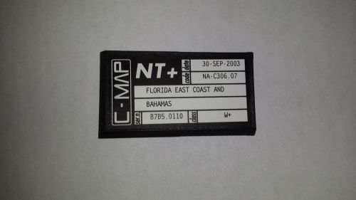 Cmap nt+ nac306.07 map card florida east coast &amp; bahamas for raymarine/sitex/etc