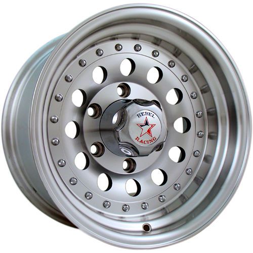 16x8 machined bandit ii 6x5.5 +0 wheels open country a/t ii lt235/85r16 tires