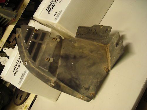 93-02 camaro z28 lh l air dam front corner deflector driver left used under nose