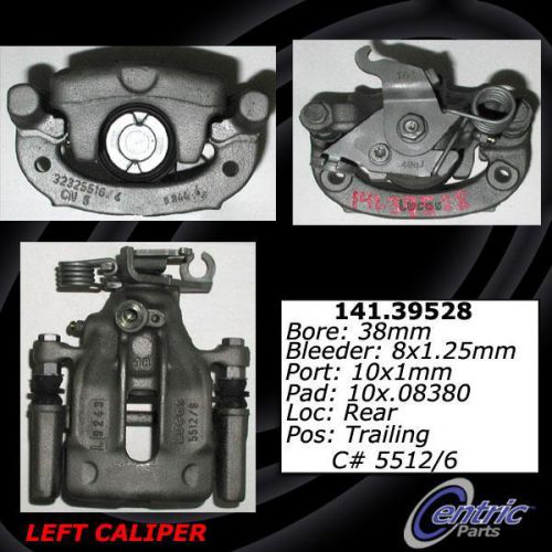 Centric parts 142.39528 rear left rebuilt brake caliper with pad