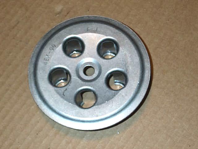 1996 yamaha yz125 stock clutch pressure plate oem yz 125 1993-1999 two stroke